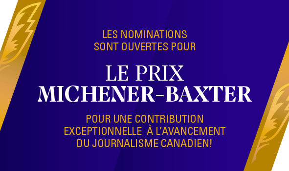Le Prix Michener-Baxter